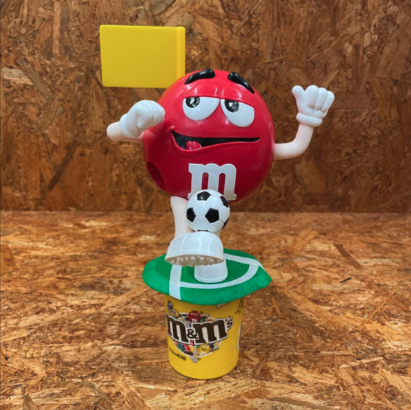 m&m's キャンディディスペンサー エムアンドエムズ レッド アメリカン