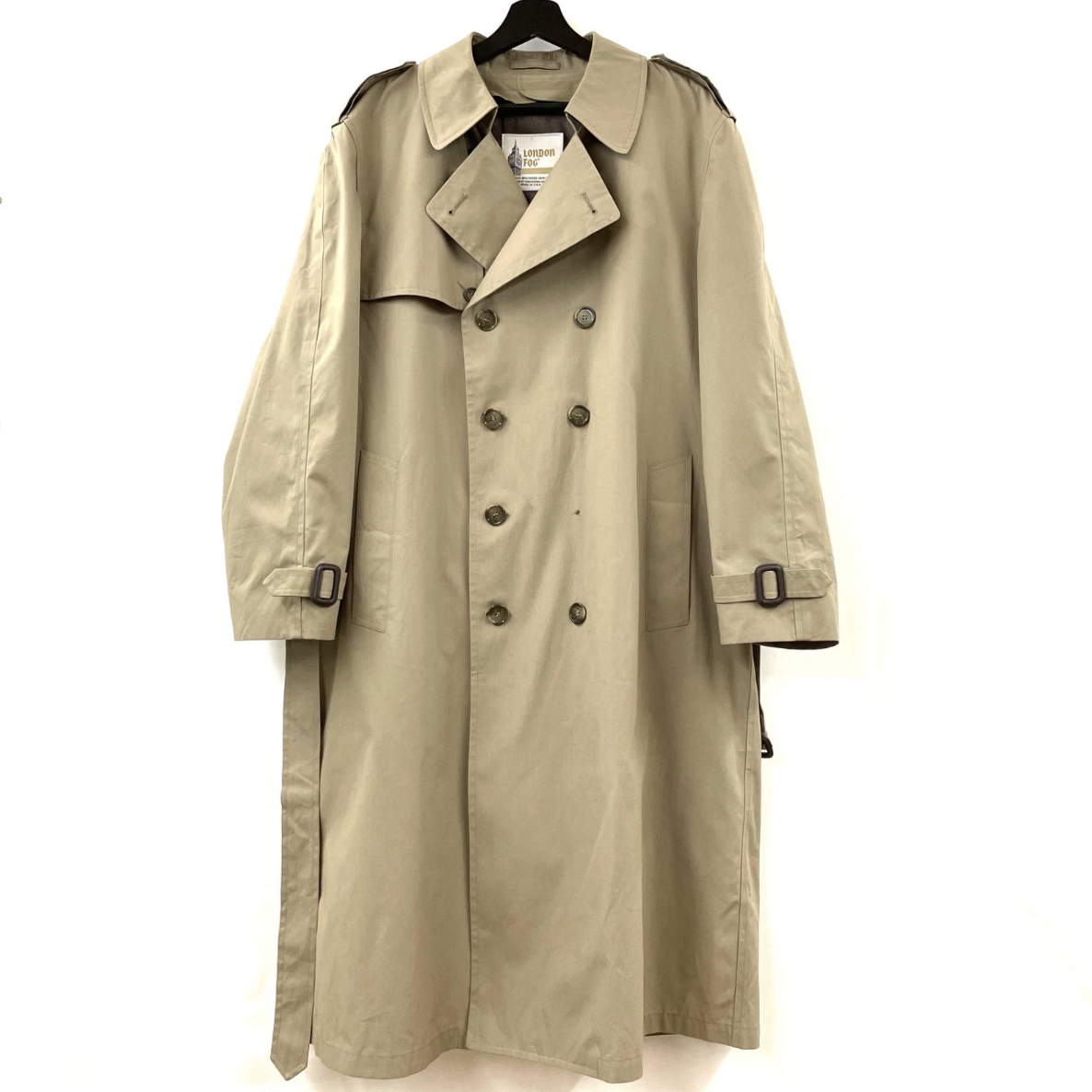 USA製 LONDON FOG トレンチコート ライナー付き 44メンズ ベージュ